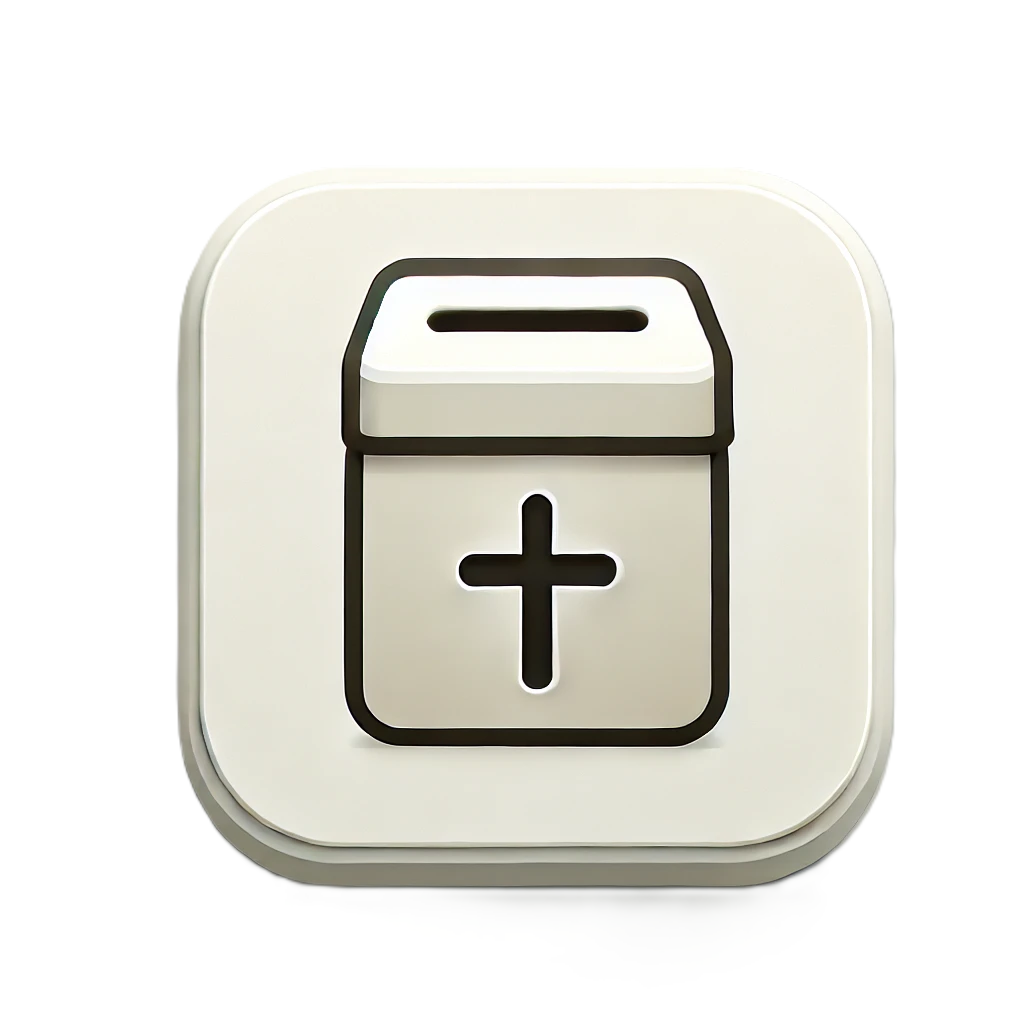 Donation Box Icon